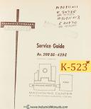 Kearney & Trecker-Milwaukee-Kearney & Trecker TF Series, 425-450 525-550 625-650, Milling parts Manual 1957-425-450-525-550-625-650-TFR-30-02